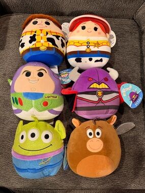 Pixar Toy Story Squishmallows Set Of 6